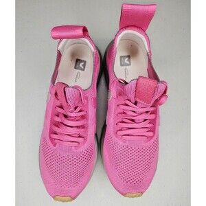 Veja Pink and Gray Athletic Shoes Sleek Design